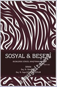Sosyal - Beşeri Bilimlerde Güncel Araştırmalar - I -        2023