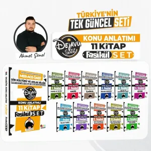 TKM Akademi ÖABT MEB-AGS Din Kültürü ve Ahlak Bilgisi Dejavu Konu Anlatımı Modüler Set