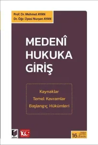 Medenî Hukuka Giriş
