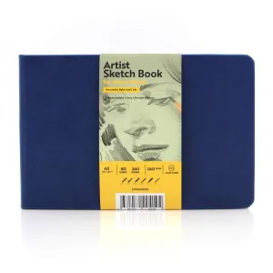 Tigertint Eskiz Defteri Sert Kapak 140gr. Yatay A5 80yp. Mavi N:100142503