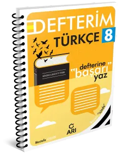 Arı Yayıncılık Türkçe Defterim 8. Sınıf