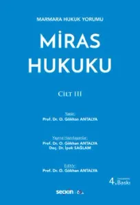 Miras Hukuku Cilt III