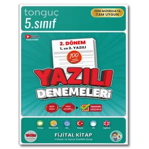 Tonguç Akademi 5. Sınıf Yazılı Denemeleri 2. Dönem 1 ve 2. Yazılı