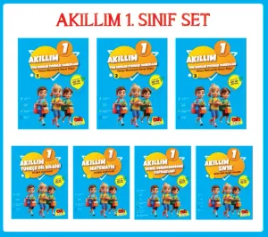 Akıllım 1. Sınıf 2. Dönem Set ( 7 Kitap )