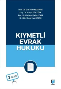 Kıymetli Evrak Hukuku