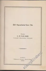 Yüksek Ziraat Ensitüsü Yayını 10 Kitap Bir Ciltte CİLTLİ -        1939