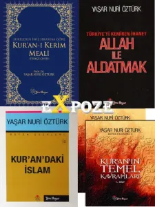Yaşar Nuri Öztürk Seti 5 Kitap - Kur'an-ı Kerim Meali, Allah ile Aldatmak, Kur’an’daki İslam, Kur’an’ın Temel Kavramları (2 Cilt)