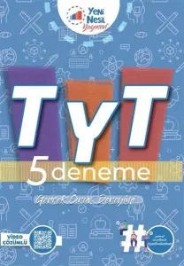 Yeni Nesil Yayınları TYT 5 Deneme Video Çözümlü