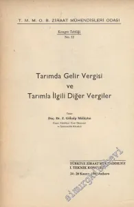 Tarımda Gelir Vergisi ve Tarımla İlgili Diğer Vergiler -