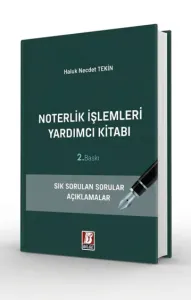 Noterlik İşlemleri Yardımcı Kitabı