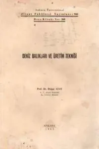 Deniz Balıkları ve Üretim Tekniği