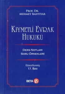 Kıymetli Evrak Hukuku
