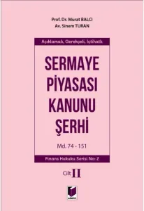 Sermaye Piyasası Kanunu Şerhi Cilt II