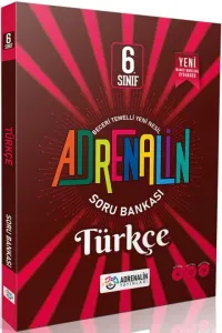 Adrenalin Yayınları 6. Sınıf Türkçe Soru Bankası