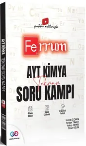 ORBİTAL FERRUM AYT KİMYA TEKRAR SORU KAMPI - 25-26