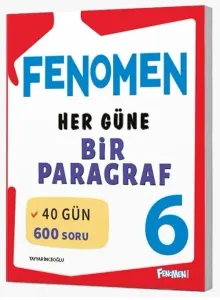 Fenomen Okul Yayınları 6. Sınıf Her Gün Bir Paragraf Fenomen Soru Bankası