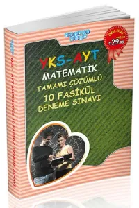 KELEPİRAkıllı Adam YKS AYT Matematik Tamamı Çözümlü 10 Fasikül Deneme Sınavı