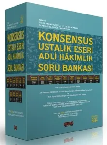 KONSENSUS USTALIK ESERİ ADLİ HAKİMLİK SORU BANKASI