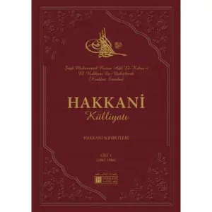 Hakkani Külliyatı Cilt 1