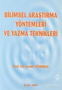 Bilimsel Araştırma Yöntemleri ve Yazma Teknikleri