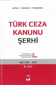 Türk Ceza Kanunu Şerhi ( 5 Cilt )