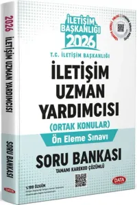 Data Yayınları 2026 İletişim Uzman Yardımcısı Ön Eleme  Soru Bankası