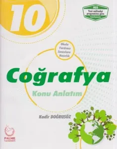 Palme Yayınları 10. Sınıf Coğrafya Konu Anlatım