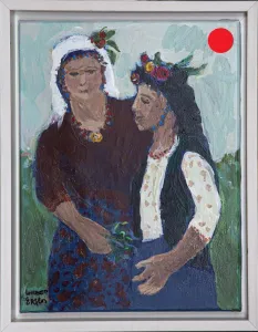 Başı Çiçekli Kadınlar