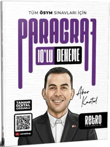 Retro Yayıncılık Tüm ÖSYM Sınavları İçin Paragraf 10'lu Deneme