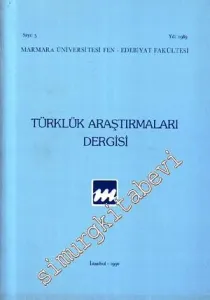 Türklük Araştırmaları Dergisi - Sayı: 5