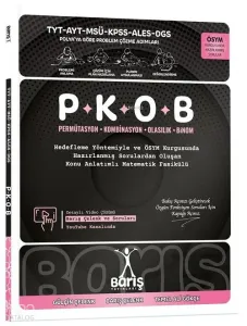 Barış P.K.O.B Permütasyon, Kombinasyon, Olasılık, Binom ve Sayma Fasikülü