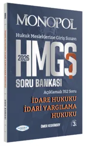 HMGS İdare Hukuku İdari Yargılama Hukuku Soru  Bankası