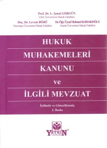 Hukuk Muhakemeleri Kanunu ve İlgili Mevzuat