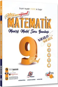 Mikro Orijinal 9. Sınıf Matematik Maarif Model Soru Bankası