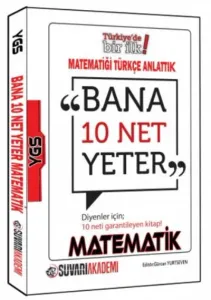 Süvari Akademi YGS Bana 10 Net Yeter Diyenler İçin Matematik Konu Anlatımlı