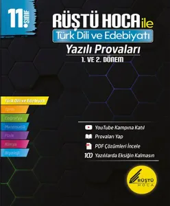 Rüştü Hoca 11. Sınıf Türk Dili ve Edebiyatı Yazılı Provaları
