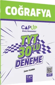 Çap Yayınları TYT Coğrafya 30 x 5 Up Deneme