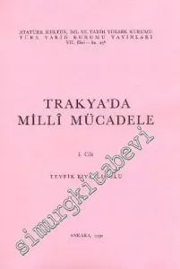 Trakya'da Milli Mücadele Cilt 1 -        1992