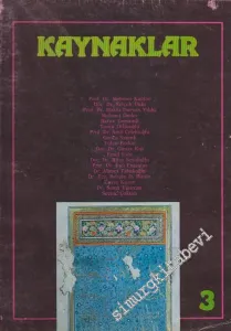 Kaynaklar Dergisi - Sayı: 3      Bahar