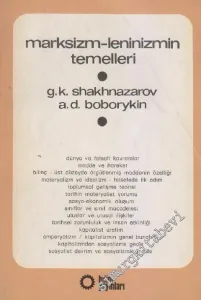 Marksizm Leninizmin Temelleri -