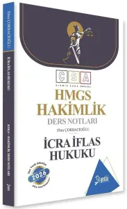 Yetki Yayınları 2026 HMGS Hakimlik İcra İflas Hukuku Ders Notları