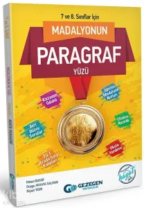 Gezegen Yayınları 7. ve 8. Sınıflar LGS için Madalyonun Mantık Yüzü Paragraf Yüzü Gezegen