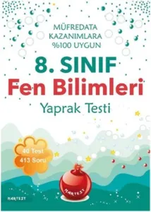 Nar Test 8. Sınıf Fen Bilimleri Yaprak Testi