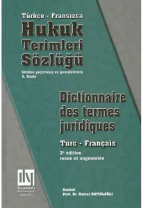 Hukuk Terimleri Sözlüğü (Türkçe-Fransızca)