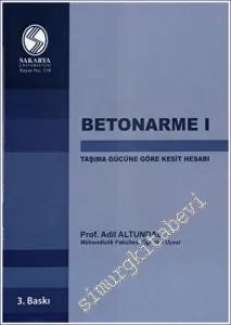 Betonarme 1 - Taşıma Gücüne Göre Kesit Hesabı -        2023