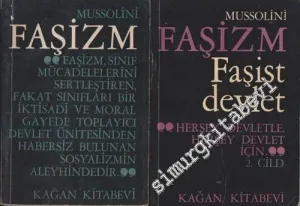 Faşizm / Faşist Devlet 2 Cilt TAKIM -        1966