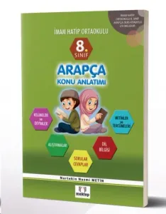 Mektep 8. Sınıf Arapça Konu Anlatımlı