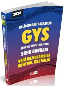 Akfon Yayınları 2026 Gelir İdaresi Başkanlığı GYS Veri Hazırlama ve Kontrol İşletmeni Soru Bankası