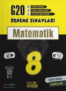 ÜÇGEN AKADEMİ 8.Sınıf MATEMATİK G20 DENEME SINAVLARI