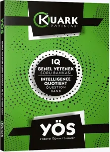 Kuark Yayınları YÖS Genel Yetenek IQ Soru Bankası